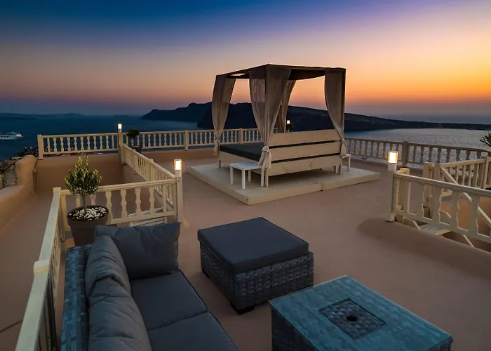 Poseidon Mansion Sunset * 이아