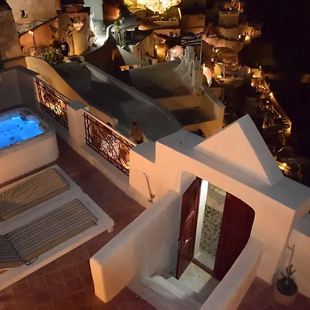 Poseidon Mansion Sunset Oia